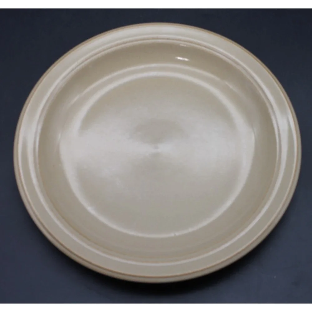 Set of 4 Dansk Sirocco Salad Plates Beige Stoneware 9